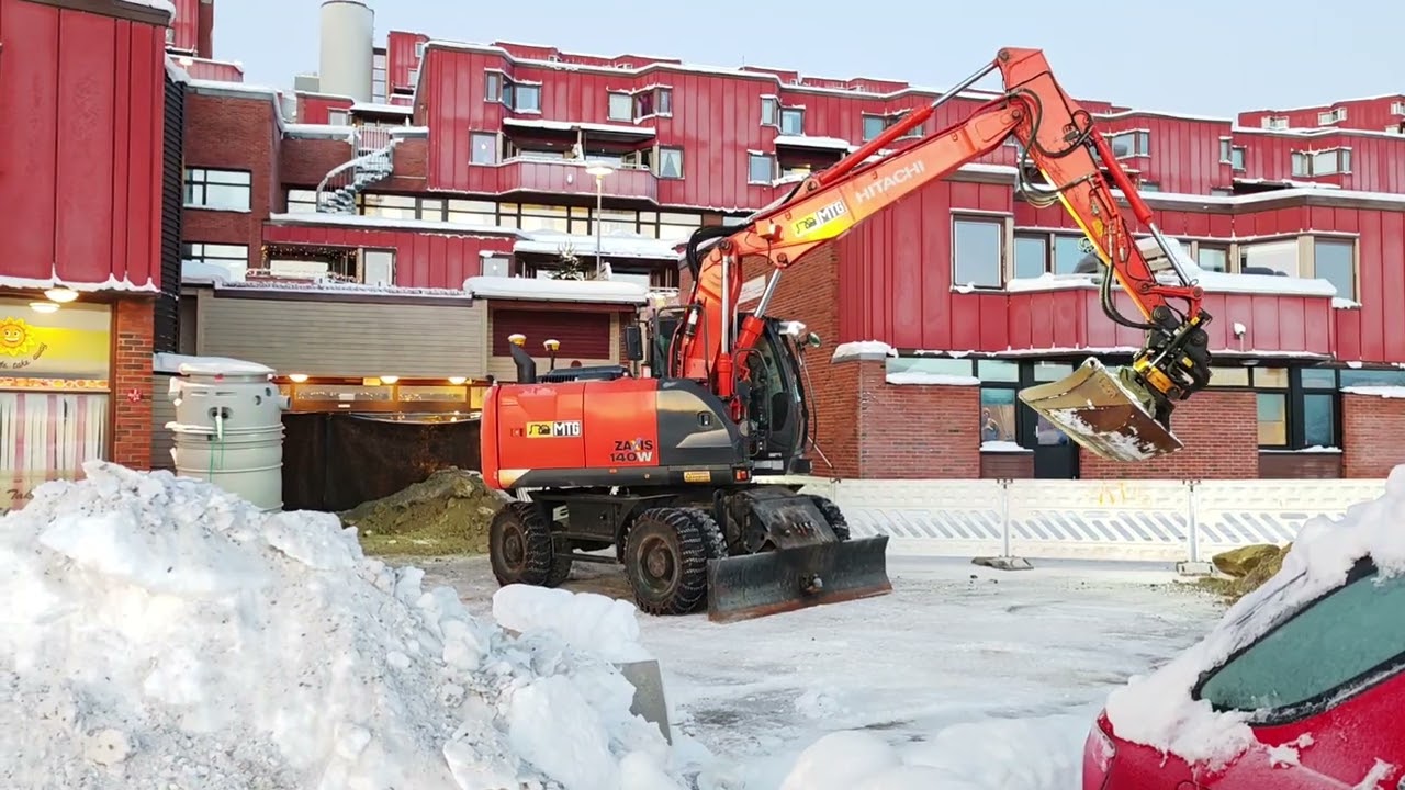 🚧🚨 Hitachi ZAXIS 140 W Excavator #nasta #mtg #hitachi #zaxis #excavator 