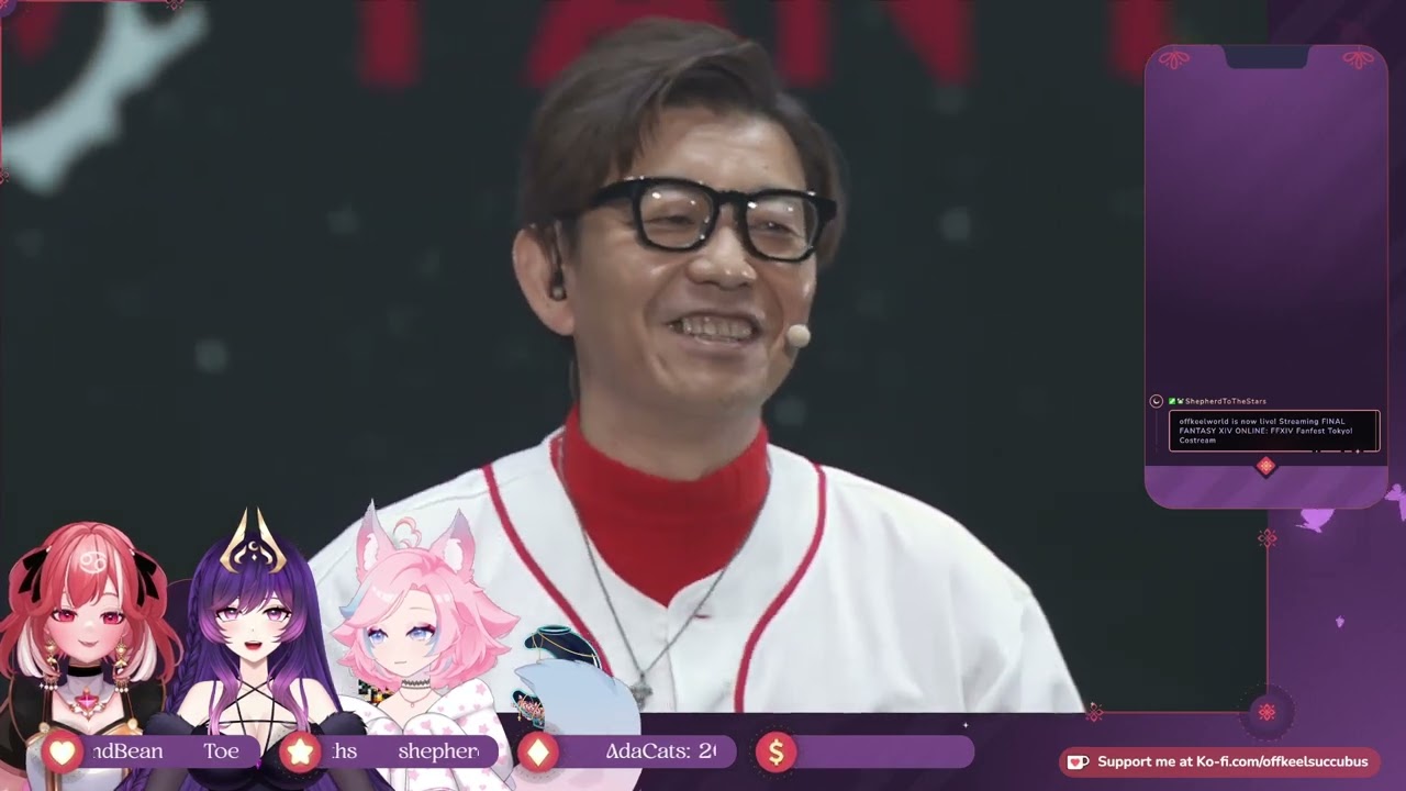Costream (with commentary) of FFXIV Fanfest Keynote feat. ShadowAxolotl & Renkyrie