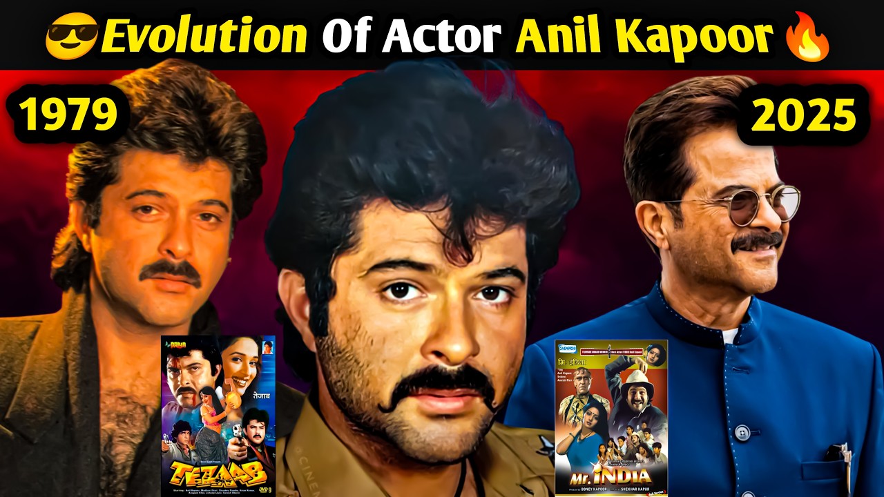 Evolution Of Anil Kapoor (1979 To 2025) . From 