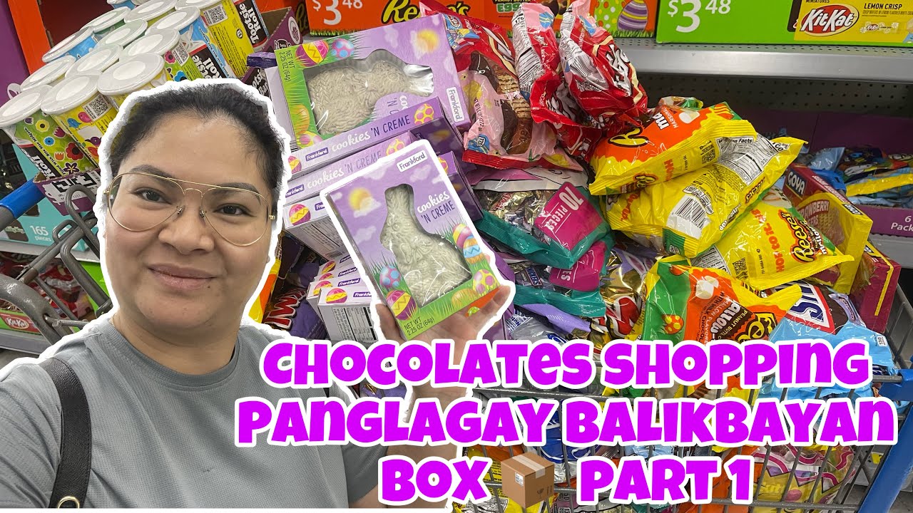 CHOCOLATES 🍫 SHOPPING | PANGLAGAY BALIKBAYAN BOX 📦 | USA🇺🇸 TO PINAS 🇵🇭 | CANDIE SAPP