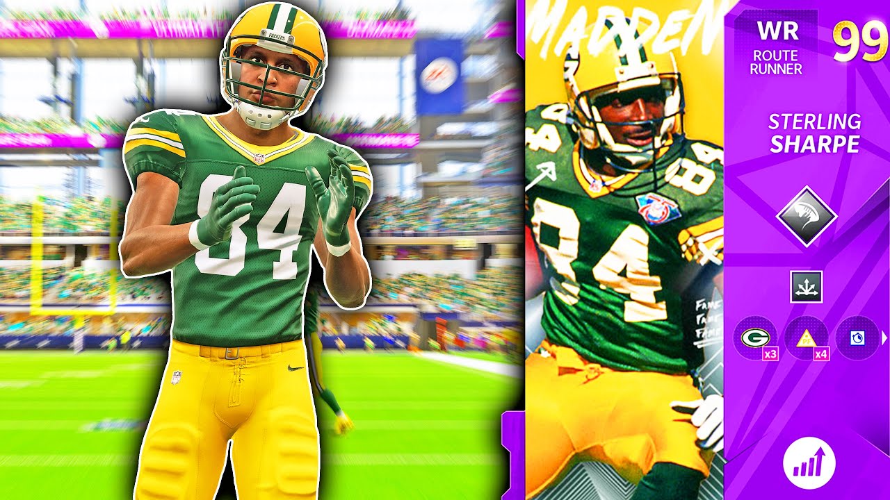 STERLING SHARPE GOES MILK FIRST CEREAL SECOND (4 TDs) - Madden 21 Ultimate Team 