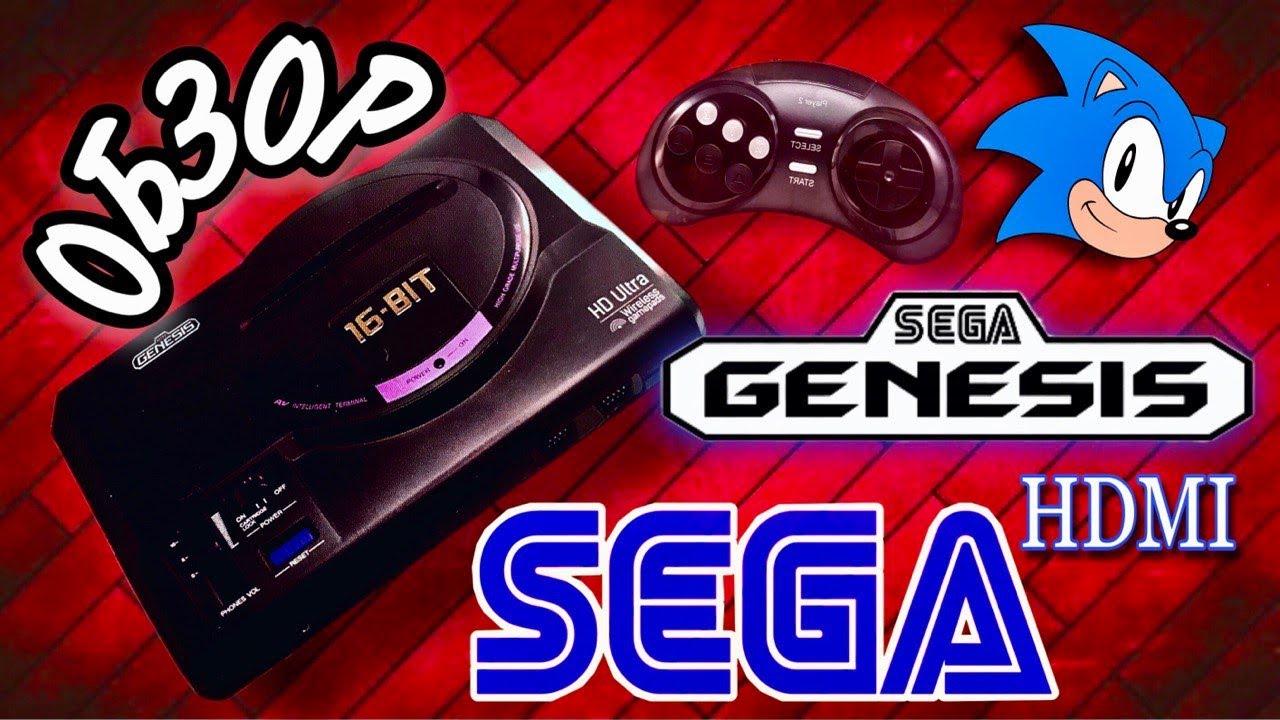 Обзор SEGA / Sega Retro Genesis Hd Ultra + 150 игр / SEGA с hdmi
