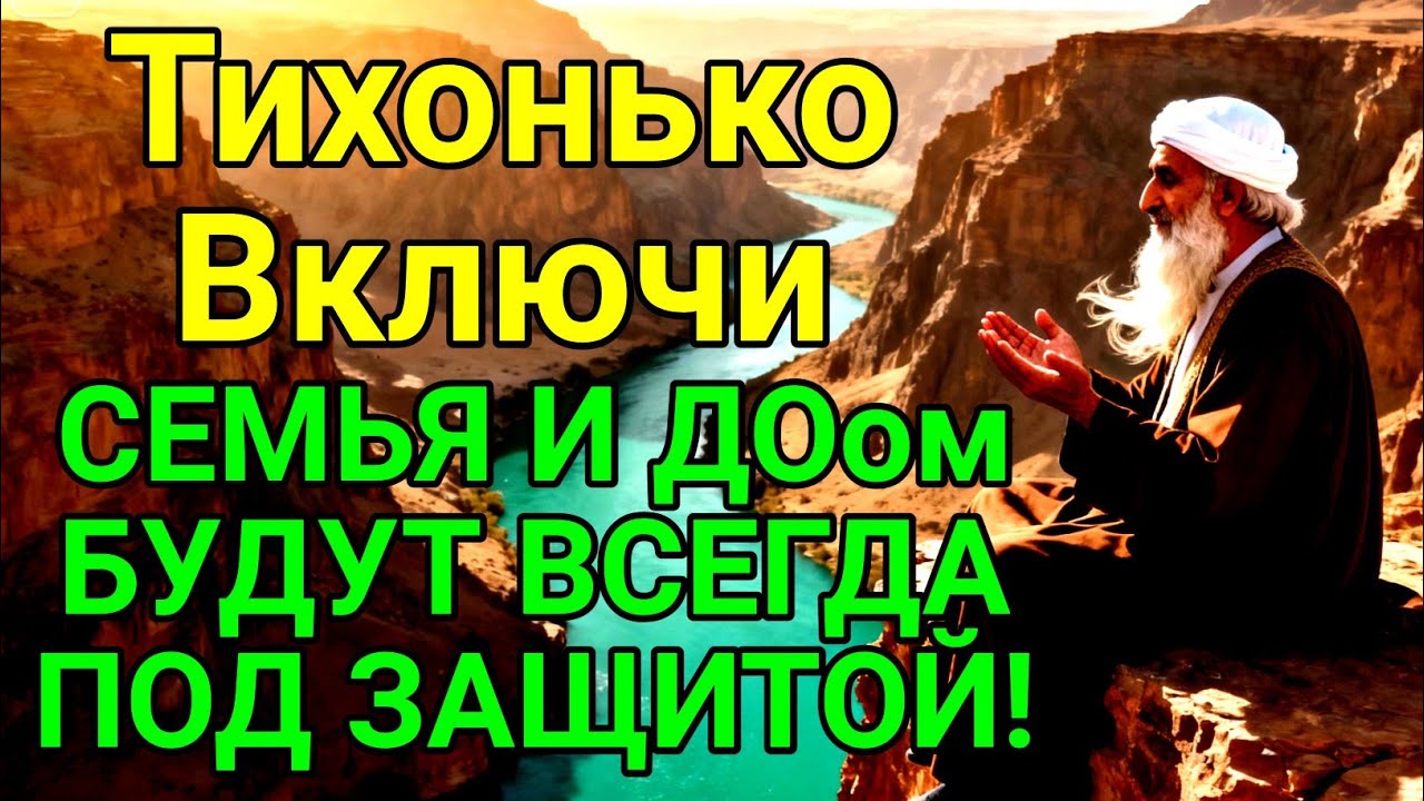 💥💯ВКЛЮЧИ И НЕ КОСНЁТСЯ БЕДА РОДНЫХ И ДОМА дуа Всевышнему Аллаху