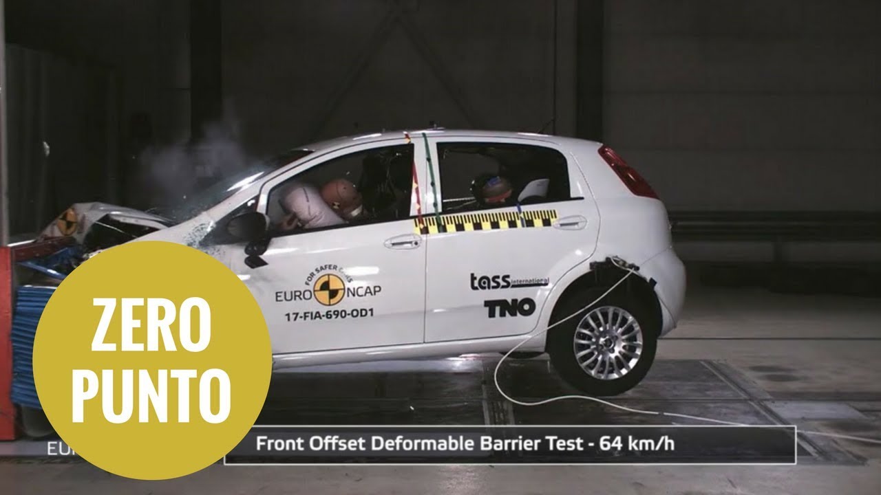 Fiat supermini is first car to be awarded zero stars in EuroNCAP crash test