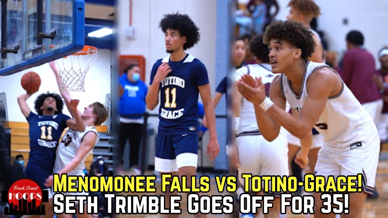 Seth Trimble Goes At Totino-Grace! Nationally Ranked Point Guard Battle