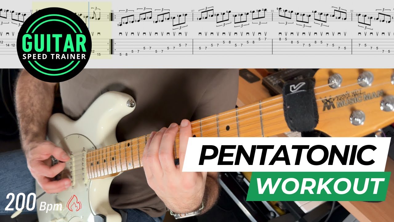 Cascading Pentatonics Speed Workout