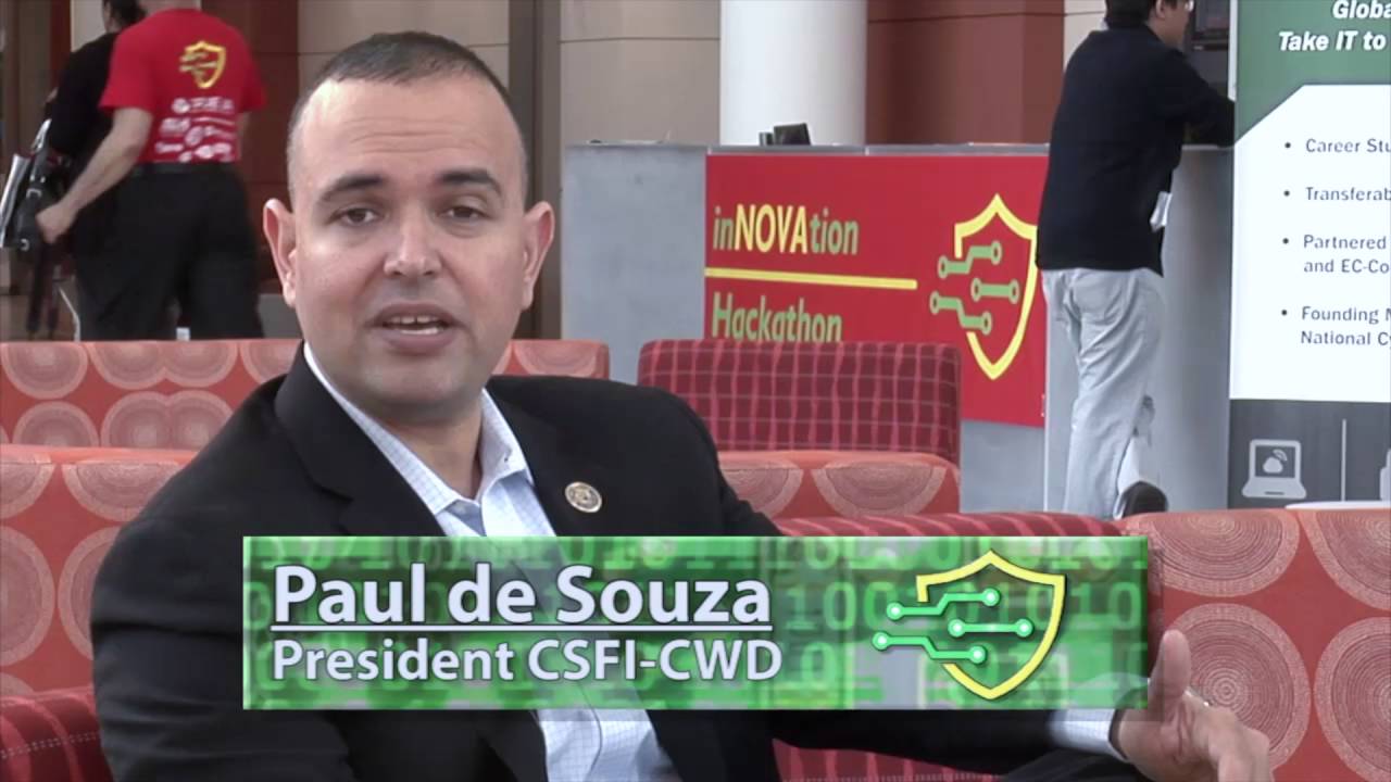 Interview with Paul de Souza, CSFI Founder  (NOVA Hackathon)