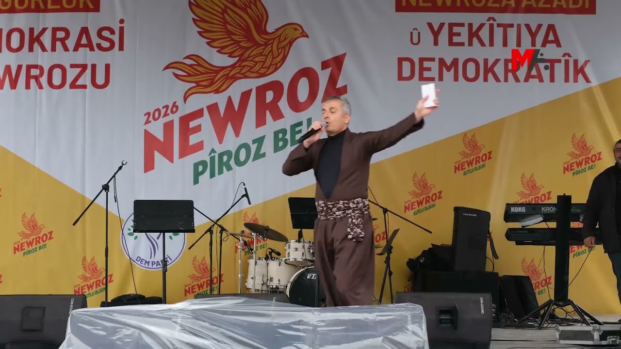 NISÊBÎN'DE BİNLER NEWROZ ALANINDA: BARIŞIN MİMARI ÖZGÜR OLMALI