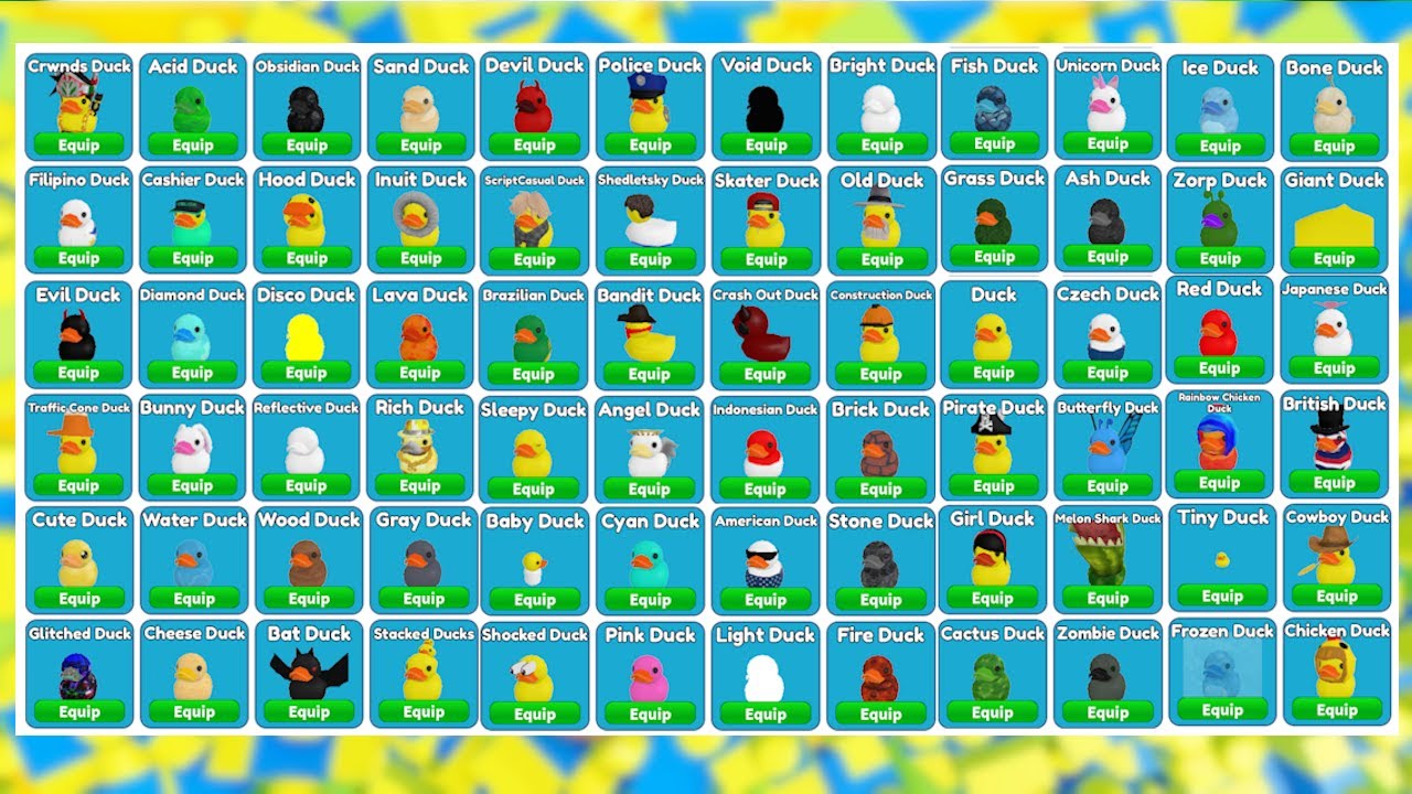 КАК получить ВСЕ 73 УТКИ! Stacked, Crash Out, Obsidian, Evil... - Roblox - Find the Ducks 3!