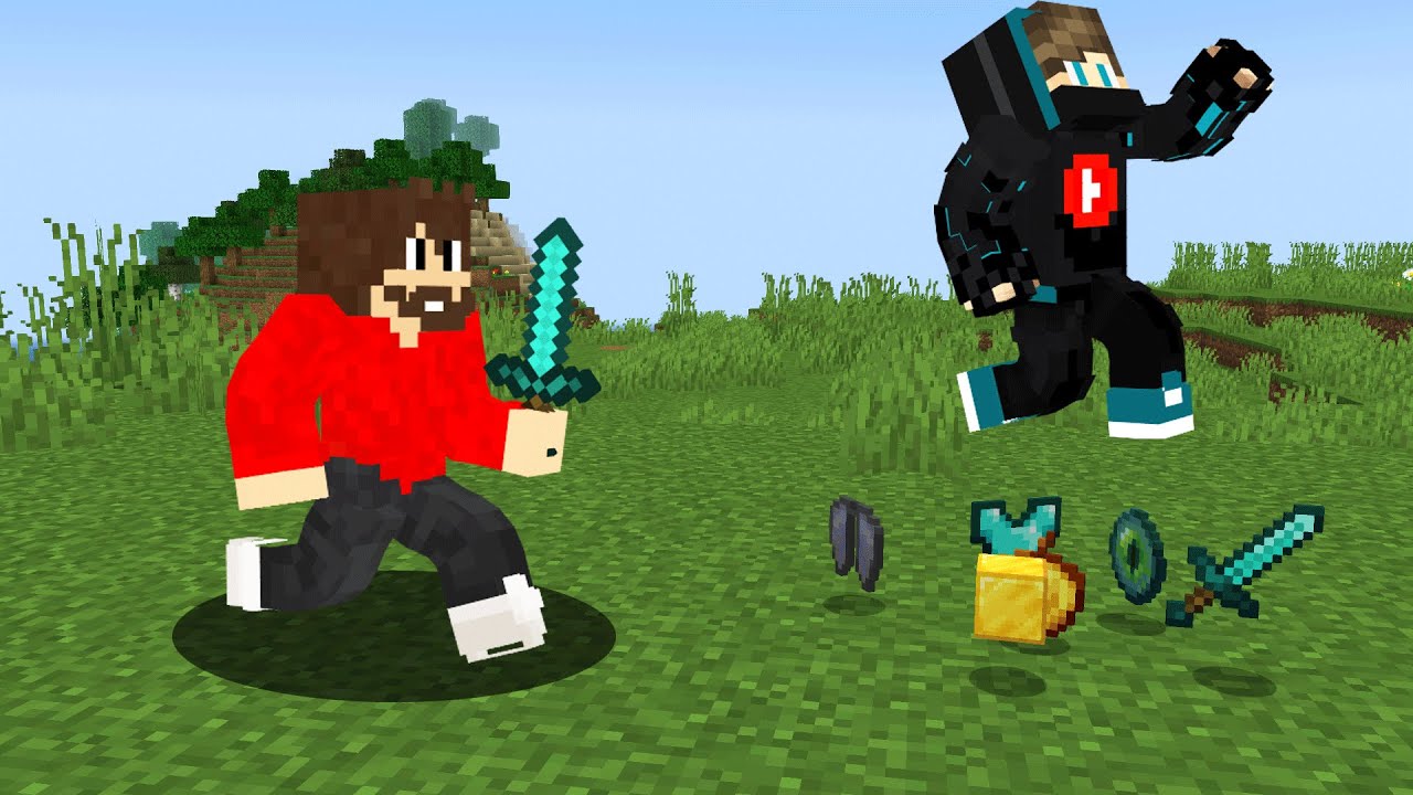 ماين كرافت : الصياد ضد الفريسة ولكن القفز يعطي موارد نادرة !!؟ 😱🔥