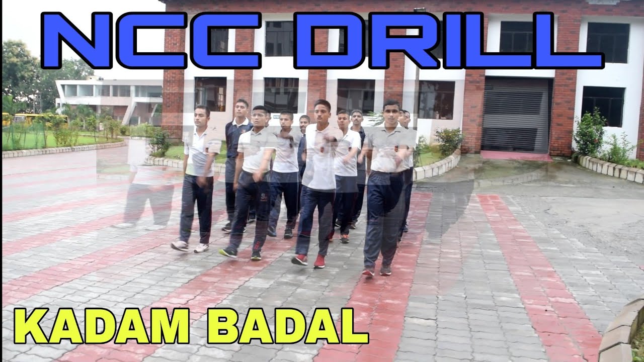 NCC DRILL | KADAM BADAL | 120 STYLE MARCH | GRAPHIC ERA UNIVERSITY | NCC CADETS | RAHUL MEHTA