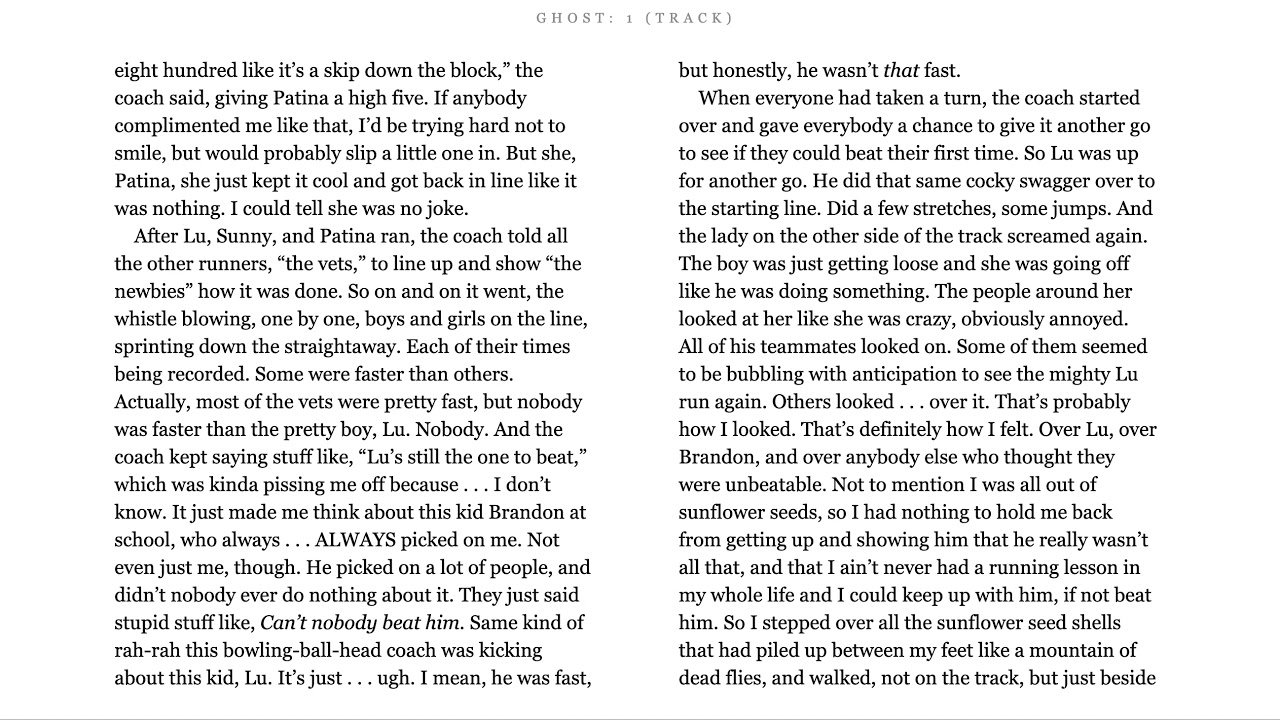 Ghost by Jason Reynolds Chapter 2 (Reading)