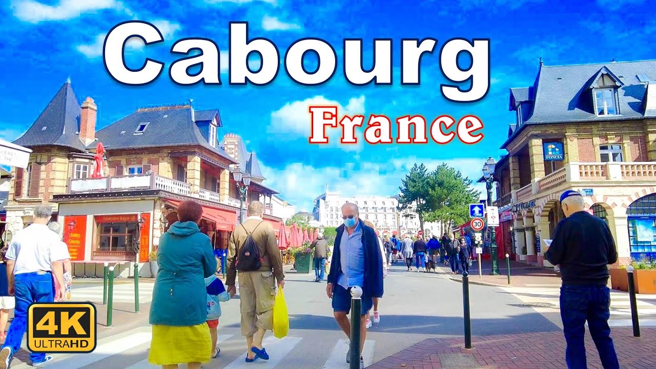Cabourg, France - Walking Tour [4K UHD]