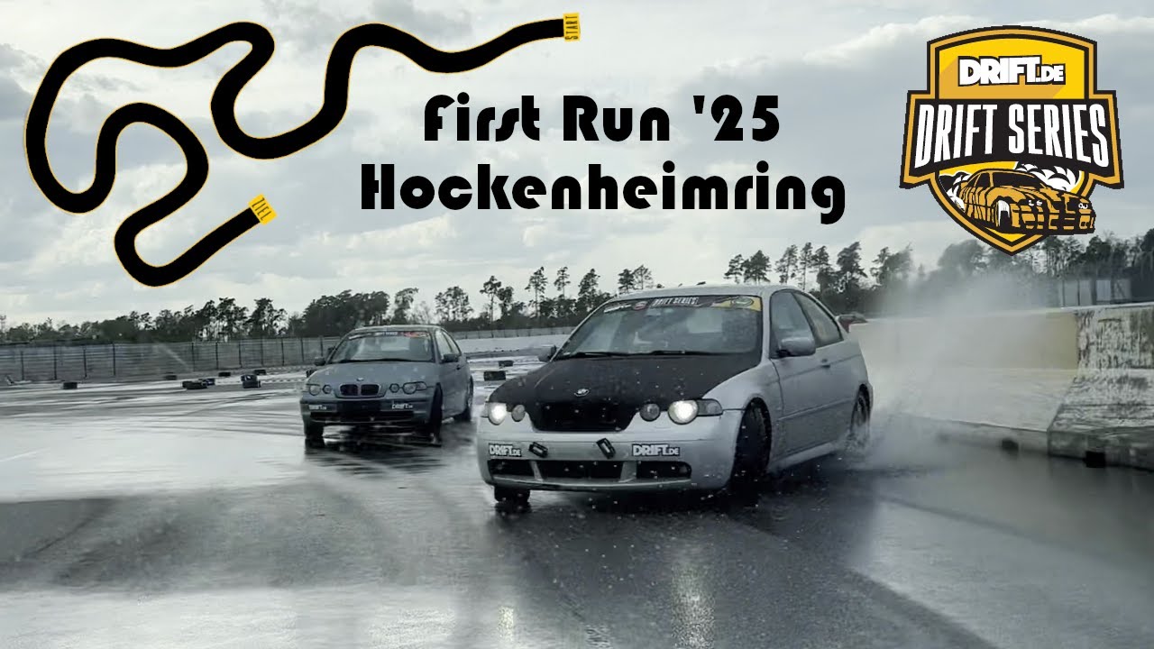 BMW E46 Compact 325ti | Drift.de Drift Series 2025 | Run 1 Hockenheimring
