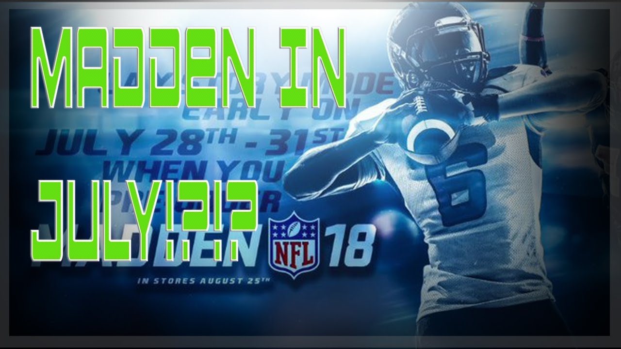 WOULD THIS MAKE YOU PRE ORDER MADDEN 18 RIGHT NOW!!!?!?!?!?!