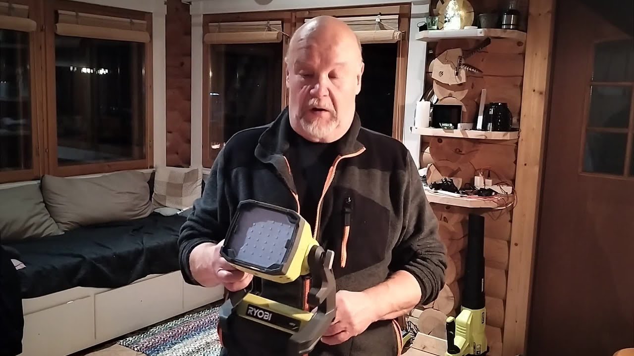 18V Työmaavalaisin: Toivo - Käyttäjäkokemus - RYOBI®
