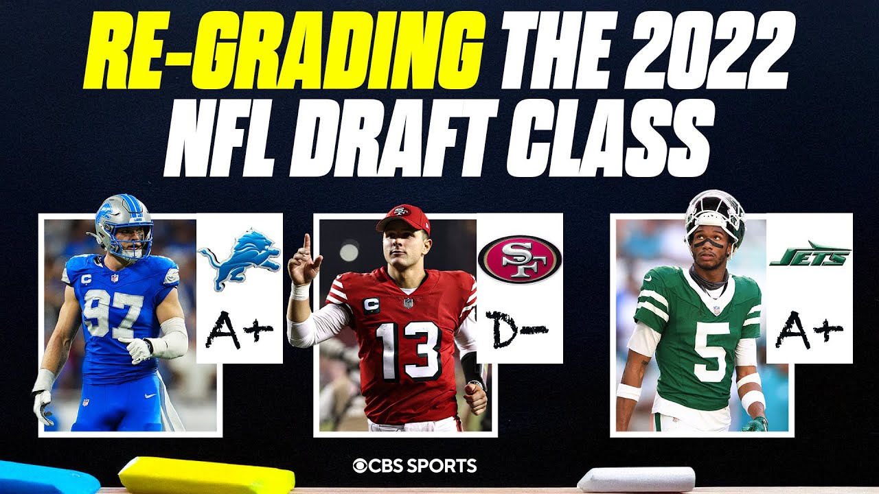 2022 NFL Draft Re-Grade: Analyzing which teams made the BIGGEST jumps from post-draft to now