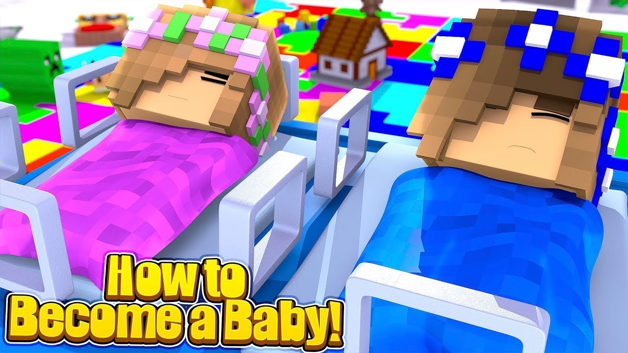 LITTLE KELLY & LITTLE CARLY TURN INTO BABIES!!! - Minecraft Little Club Adventures