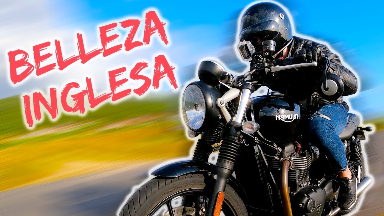 ⚡️TRIUMPH STREET TWIN ⚡️Cafe Racer prueba moto A2