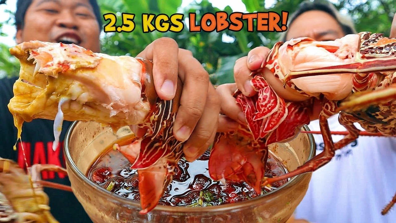 2.5Kgs GIANT LOBSTER (HD) | BACKYARD COOKING