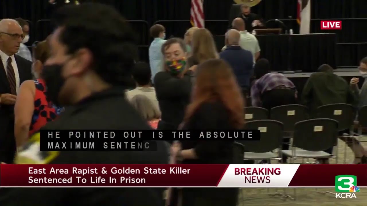 LIVE | Confessed Golden State Killer Joseph DeAngelo is being sentenced