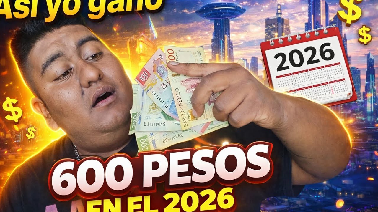 Así Yo Gano!! 600 Pesos En El 2026 Trabajando Un Dia 😃 | Miguelocon69 