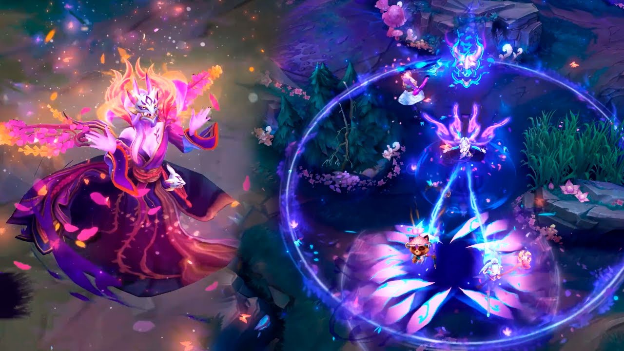 NEW EXALTED Skin - Spirit Blossom Morgana ($200) - PBE Preview - League of Legends