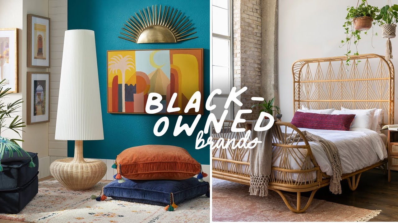 10 Black-Owned Furniture & Decor Brands you should know & support |  Albany Park, Jungalow + more