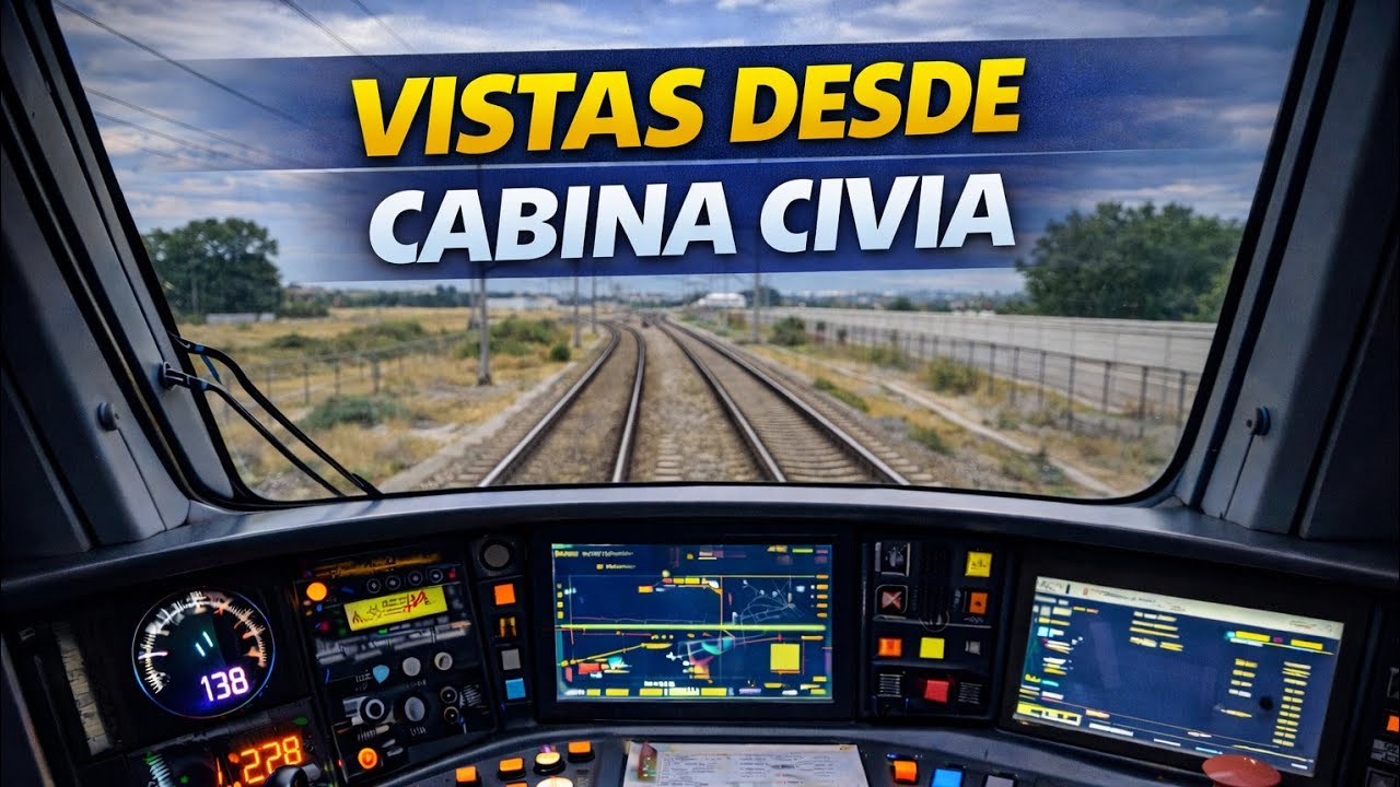 En cabina de tren CIVIA