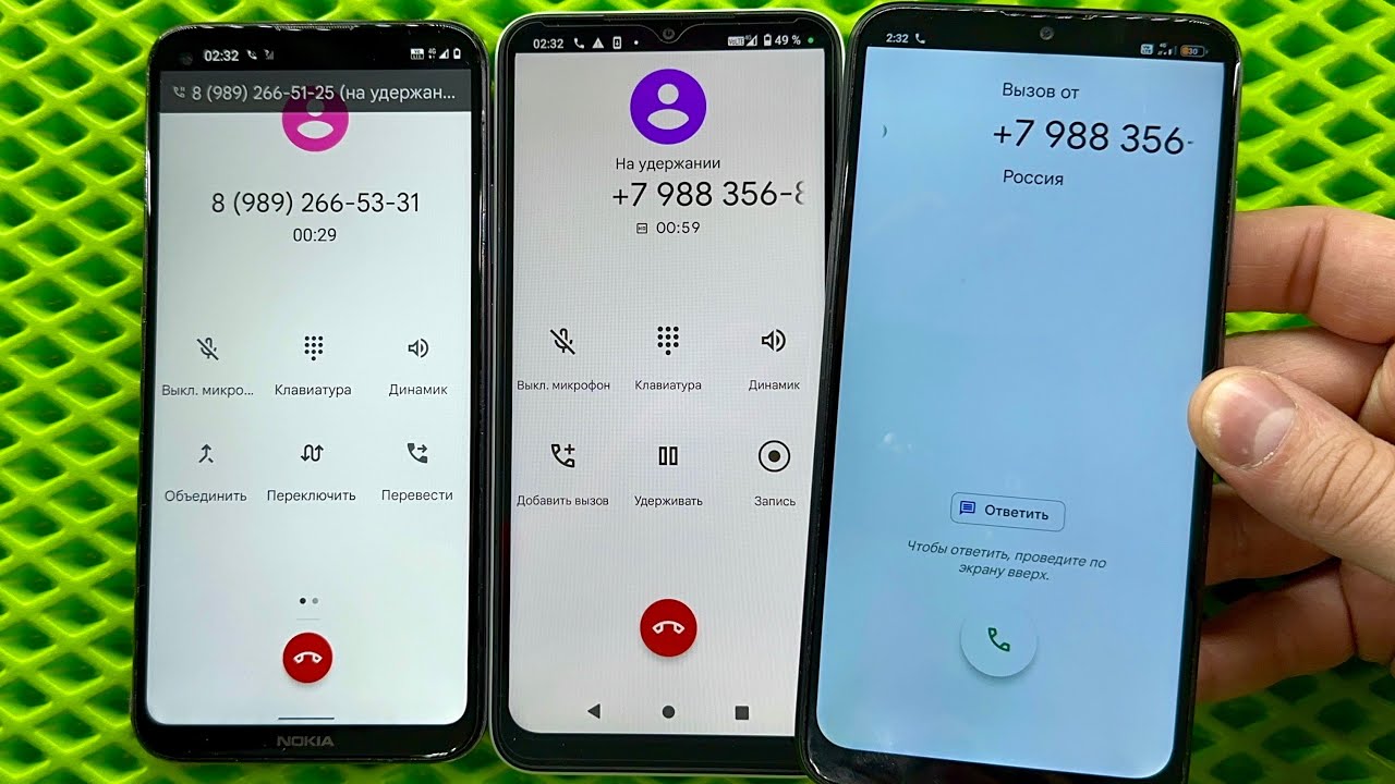 Timer Incoming Calls Nokia 5.4, Xiaomi Redmi A1Plus, Xiaomi Redmi 8 Pro/ Outgoing Calls