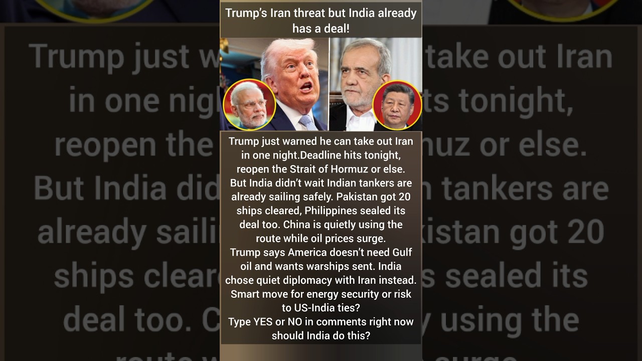 Trump&rsquo;s Iran Deadline SHOCK: India & Asia Already Signed Secret Deals With Tehran