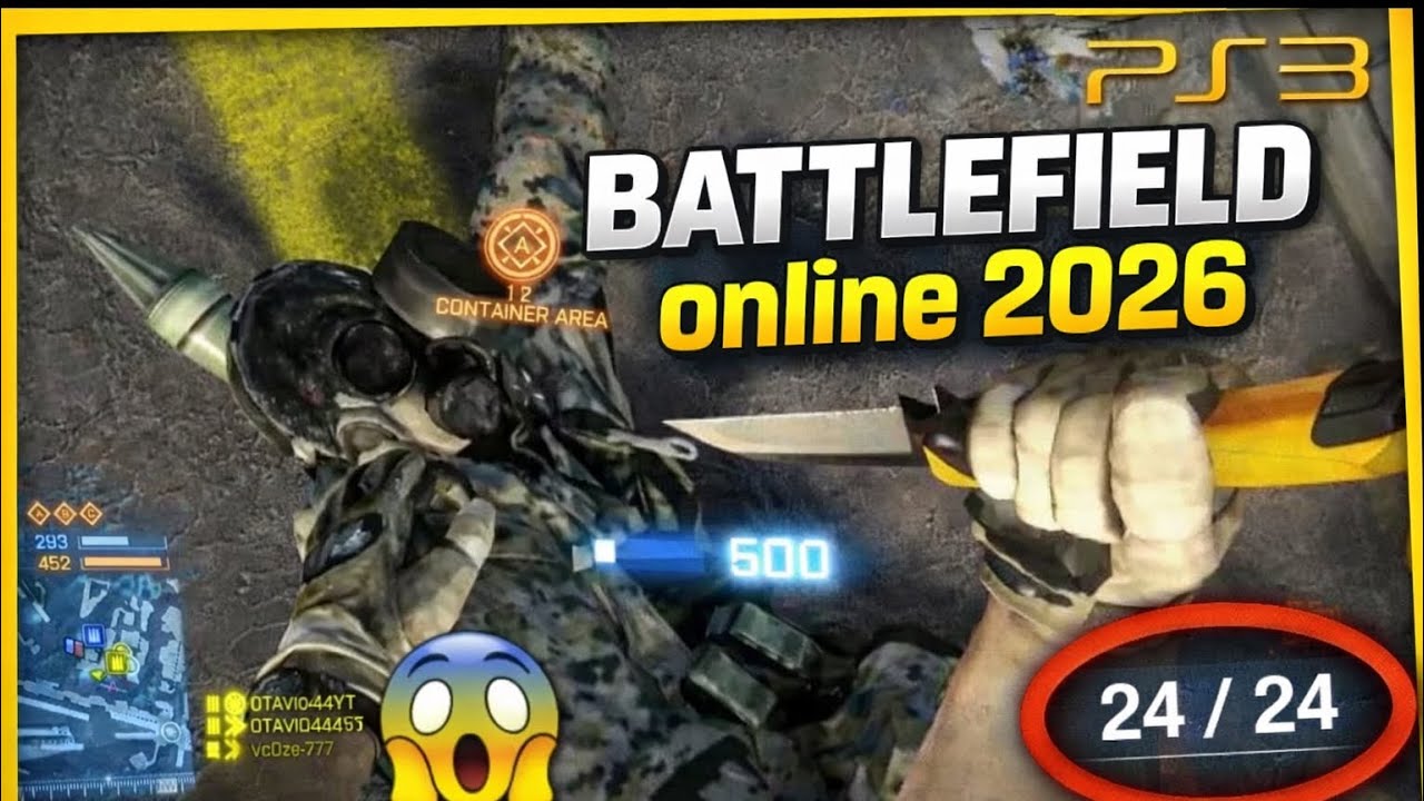 BATTLEFIELD 3 ONLINE 2026 NO PS3 – SERVIDORES LOTADOS! (24/24) 