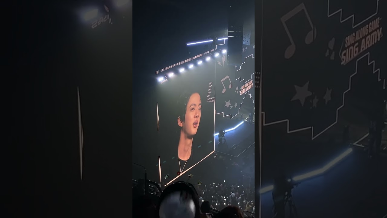 Song Game Ment Run Seokjin Anaheim Concert 7.18.25