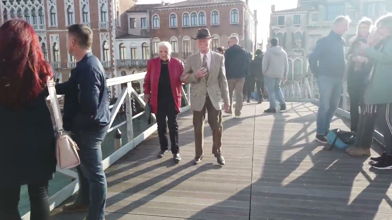 Festa Santa Maria della Salute - Every year Venice builds this bridge to cross to the church.
