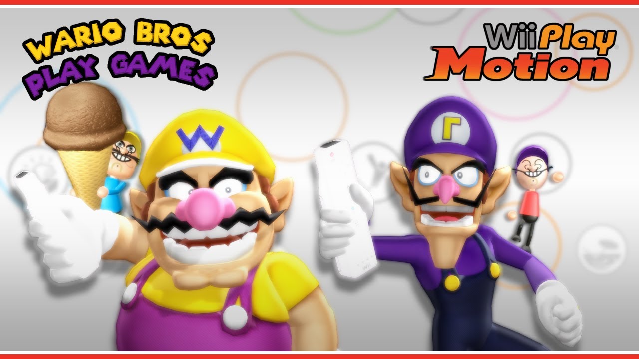 Wario Bros Play Games: Wii Play Motion (Wii) #1