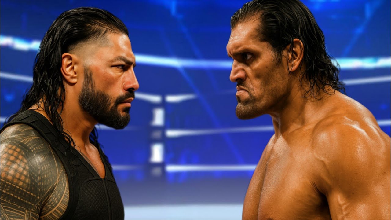 ROMAN REIGNS VS GREAT KHALI FULL MATCH ON ROYAL RUMBLE