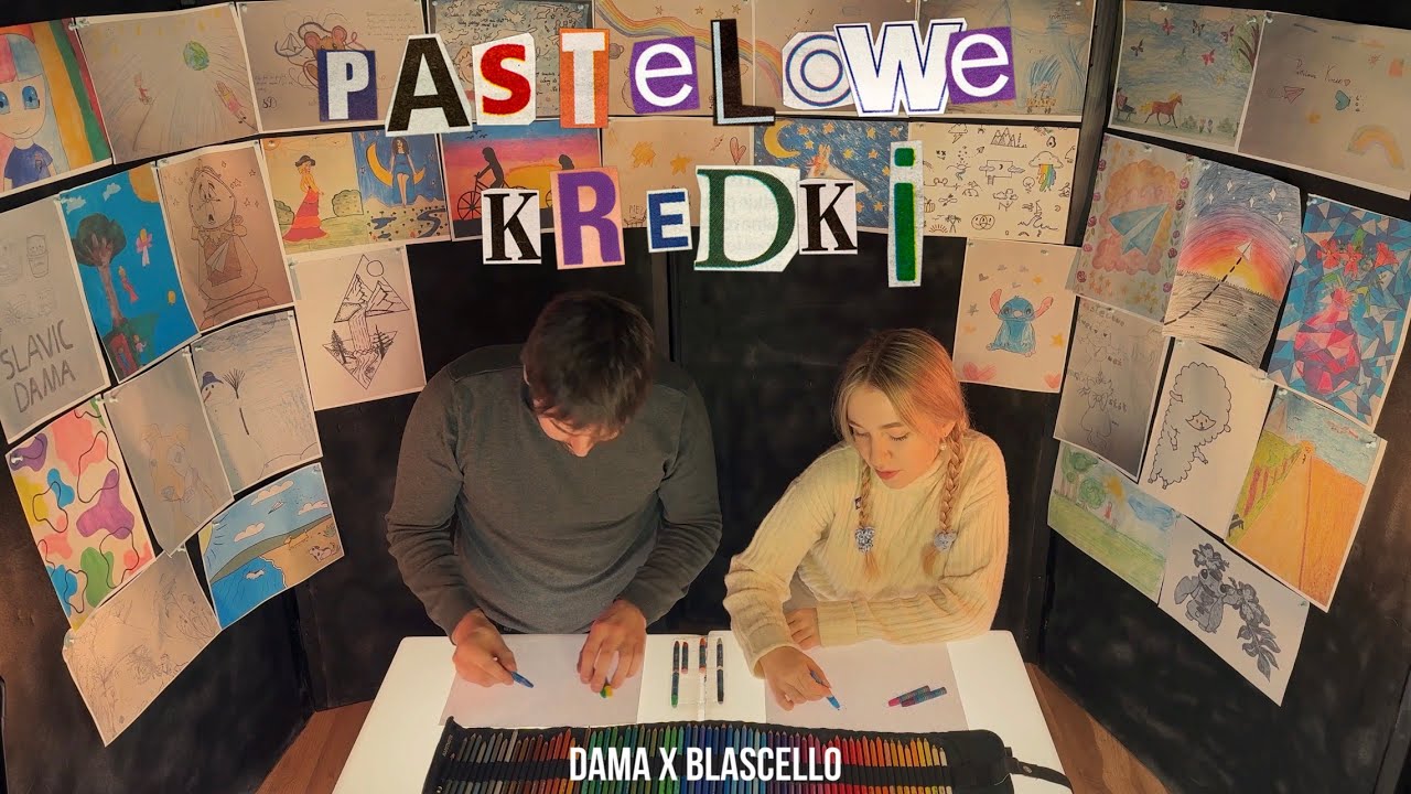 DAMA x Blascello - Pastelowe Kredki
