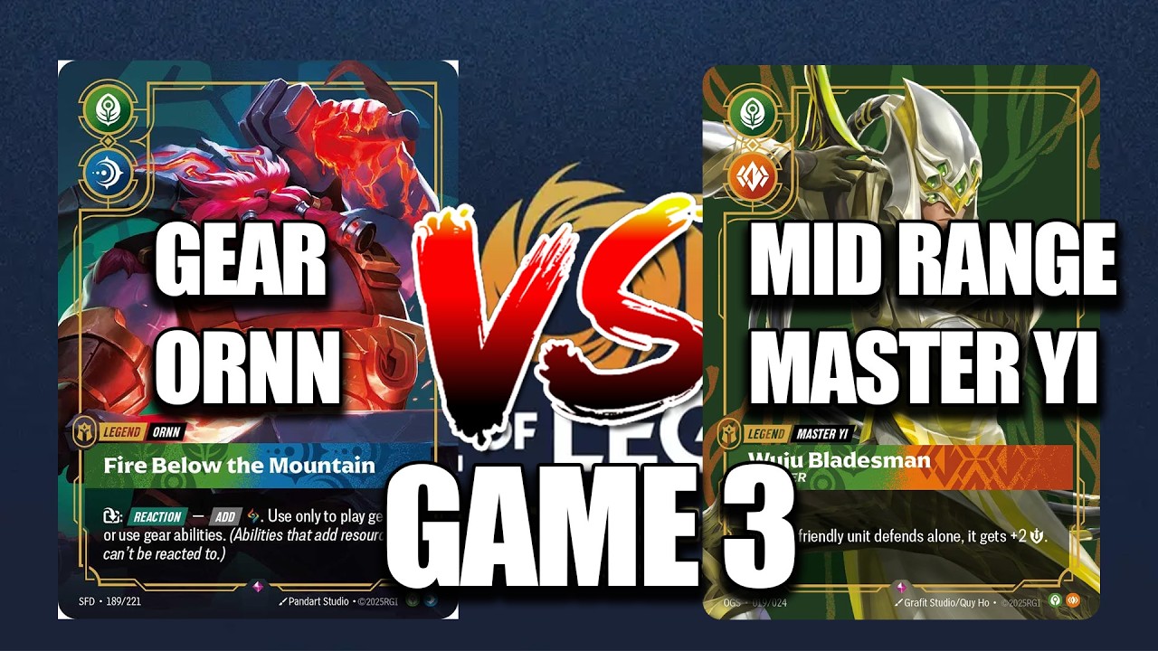 SPANNENDES FINALE | ORNN VS YI | GAME 3 [DEUTSCH/GERMAN]