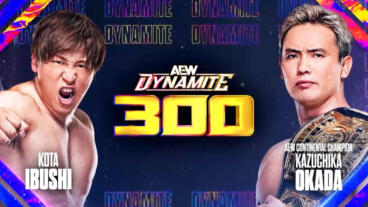 フルマッチ：カズチカ・オカダ vs 飯伏幸太｜AEW Dynamite 300
