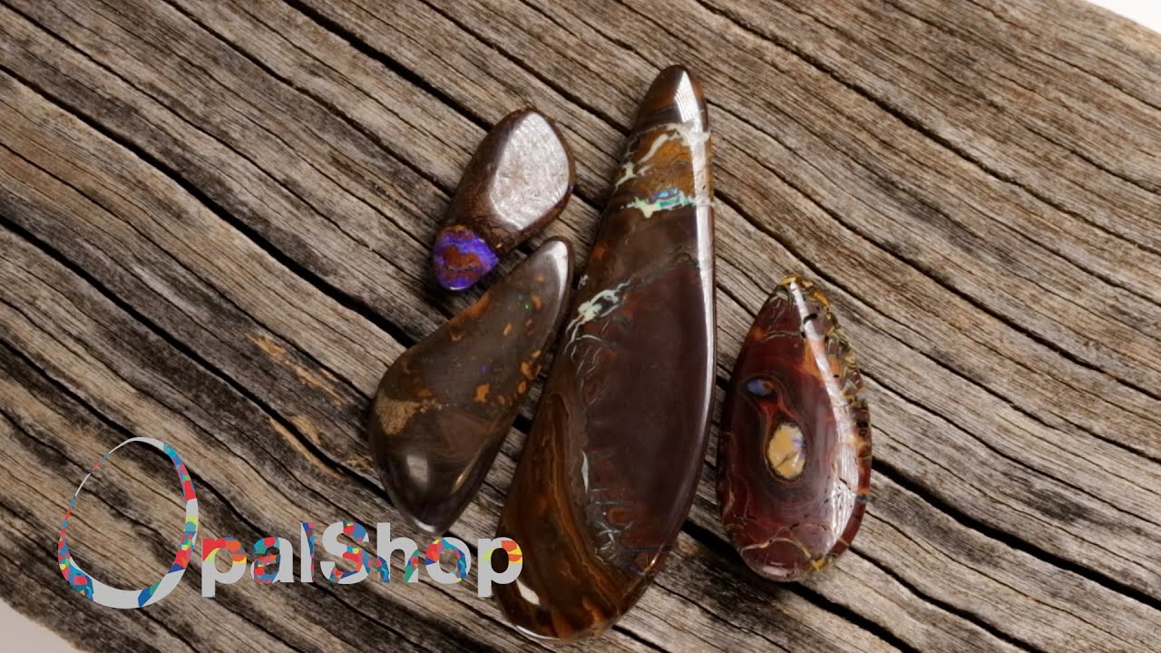 Kcs074 - Koroit Parcel Opal Cut and Polished, Queensland, Australia