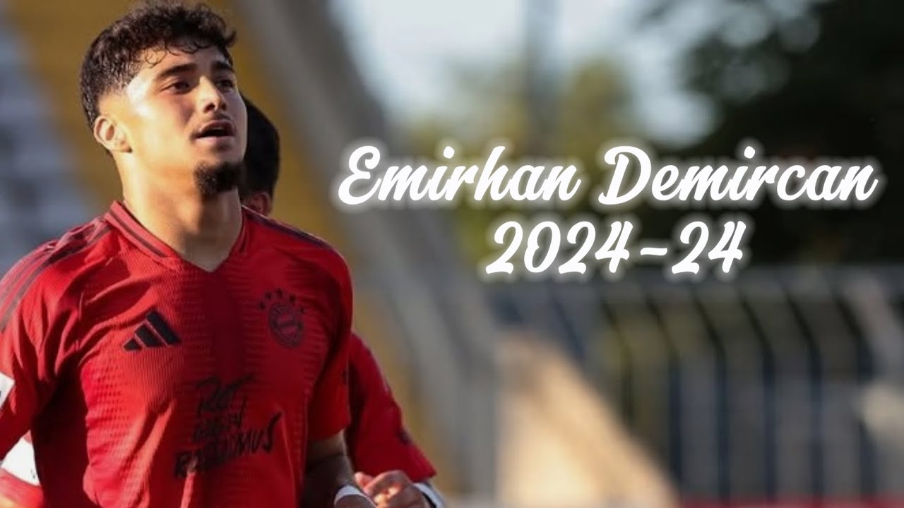 Emirhan Demircan 2024-25 Skills&Goals 🇹🇷 | Bayern Munich YOUNG TALENT 🔴⚪️