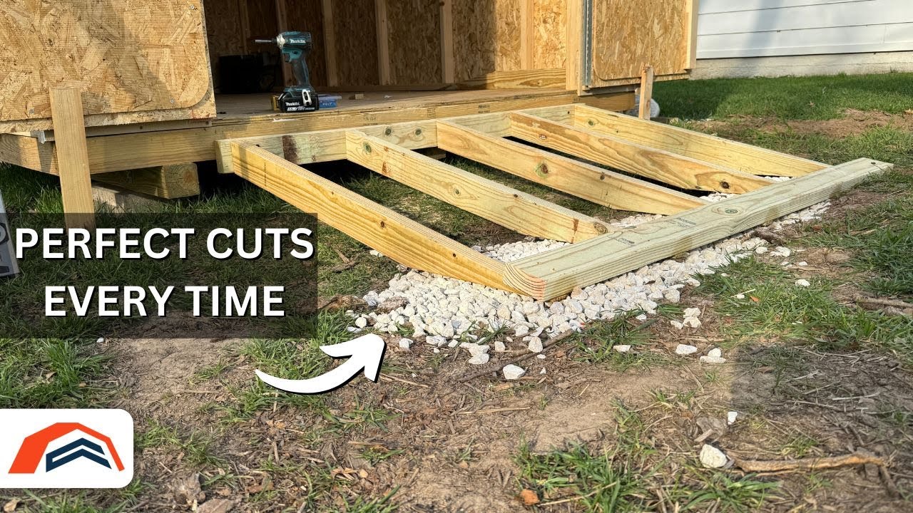 EASY DIY Shed Ramp Build