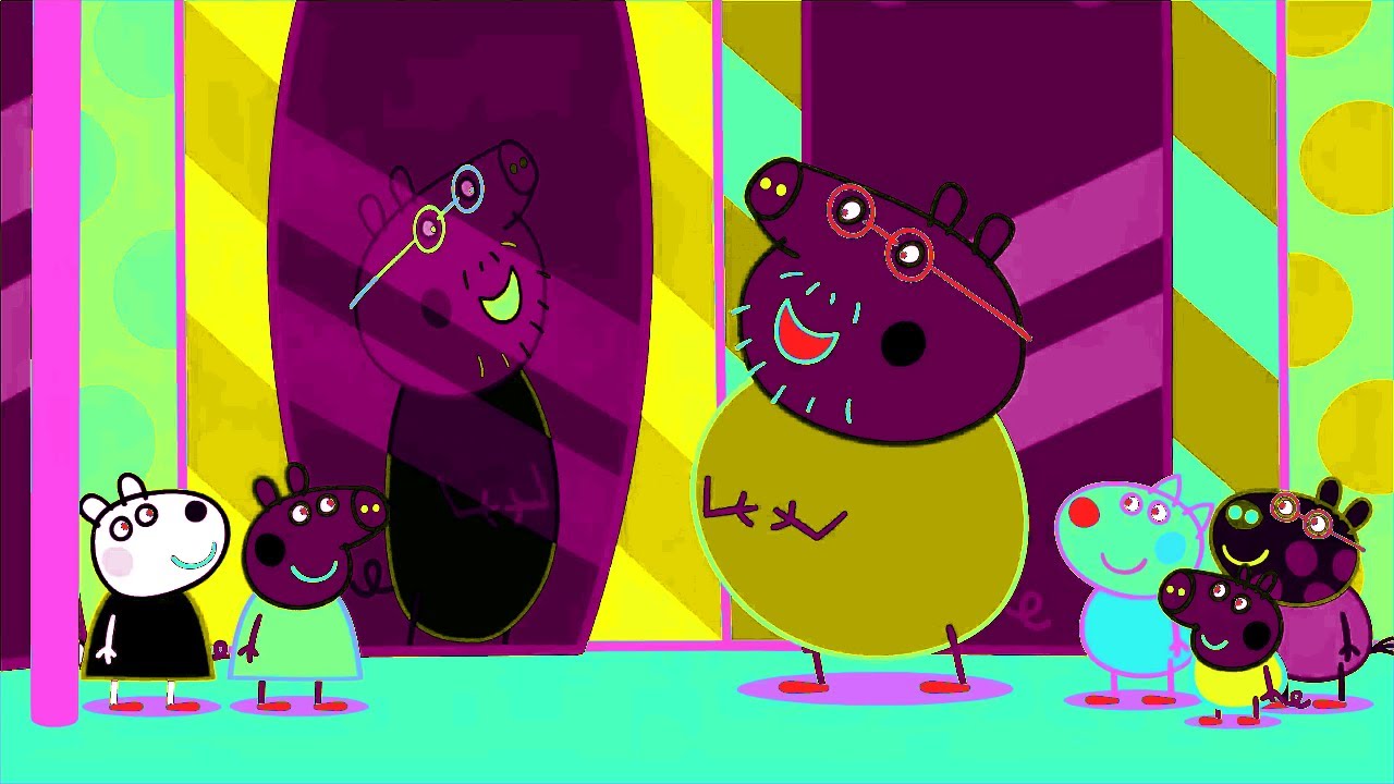 This Mirror Looks Normal To Me! - Peppa Pig (Featuring: Gamavision Csupo Effects)