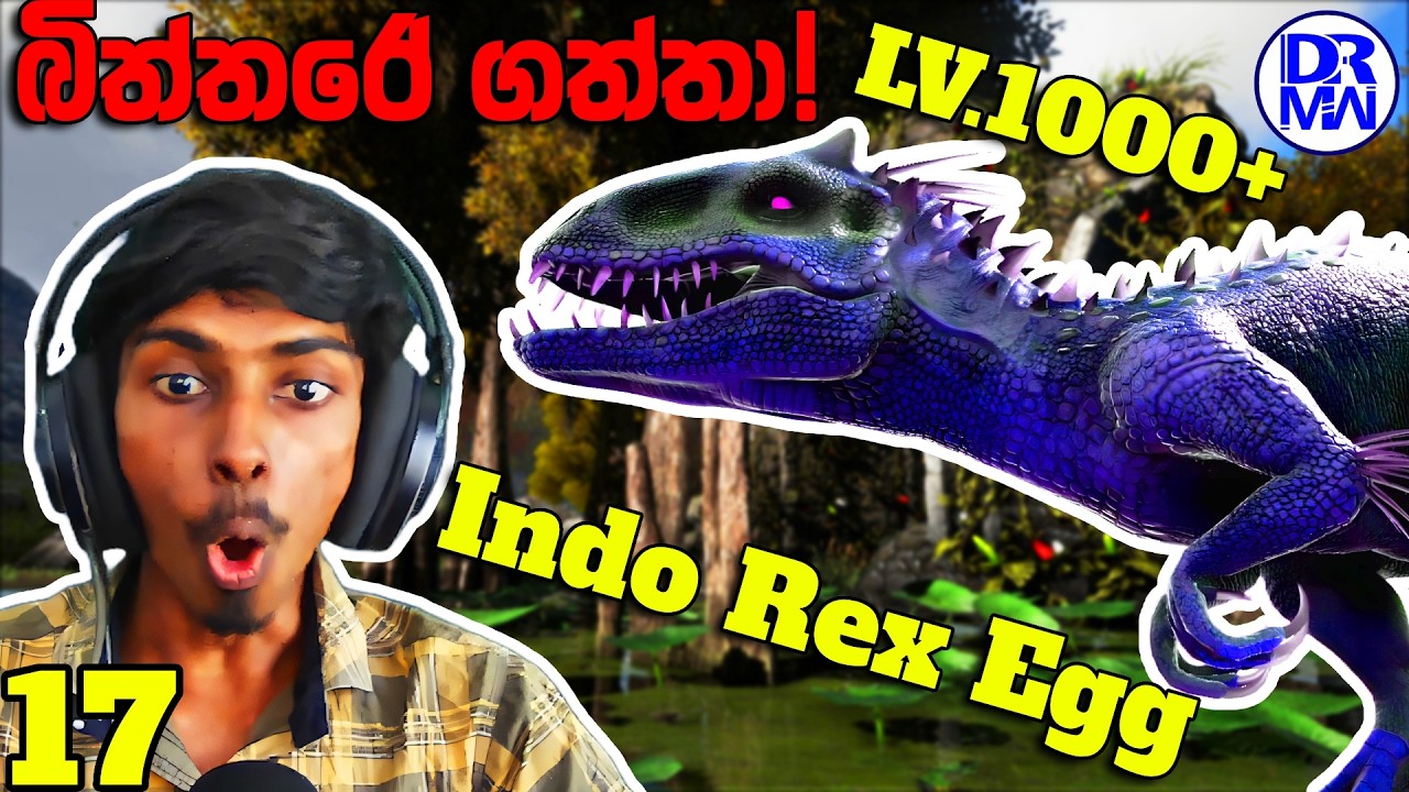 1000 Level Indominus Rex බබෙක්! | Ark Survival Primal Fear Highlights | DR MaxWave Gaming