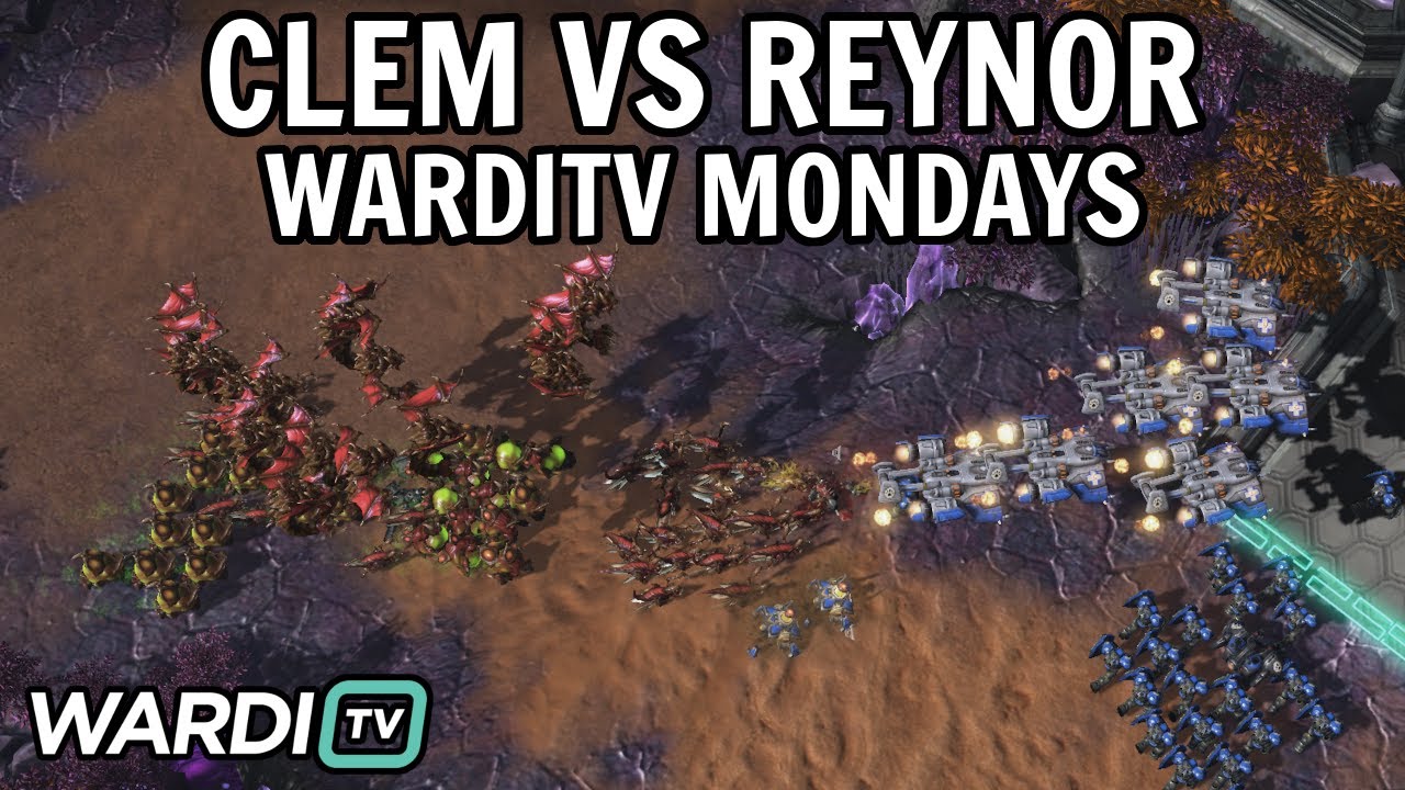 Клем против Рейнора (TvZ) - WardiTV Понедельники 64 [StarCraft 2]