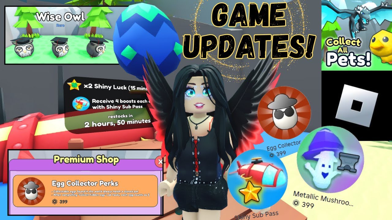 Обновления и улучшения Game Pass! Декабрь 2025 г. - Соберите всех питомцев / Roblox