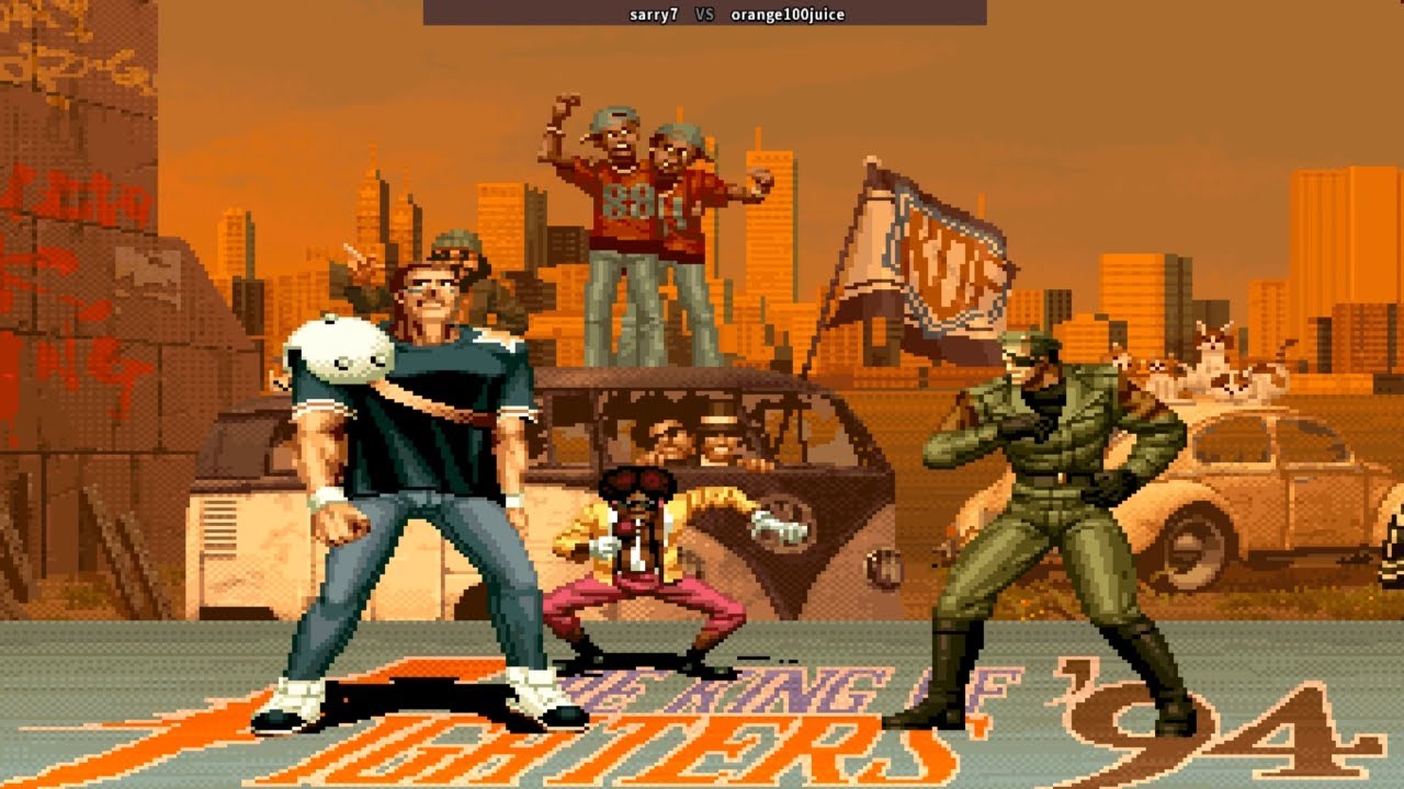 拳皇94 The King of Fighters '94 | Fightcade 킹오브파이터즈94 sarry7 (kr) vs orange100juice (kr) Kof94