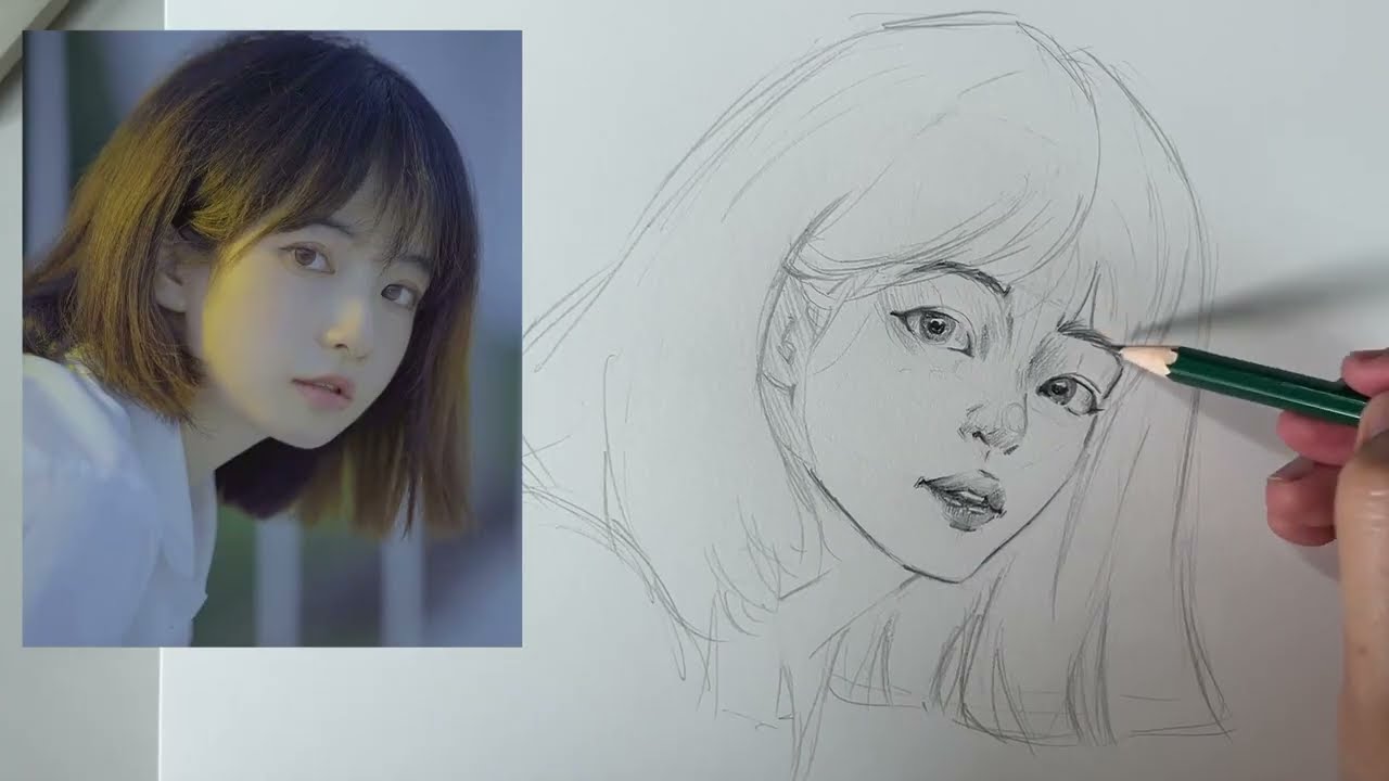 Can You Believe This Drawing Started With a Blank Page