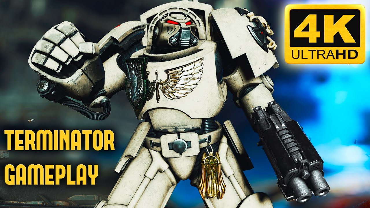 REAL SPACE HULK! Deathwing TERMINATOR vs Tyranids - Warhammer 40k: Space Marine 2 (4K, Mod)