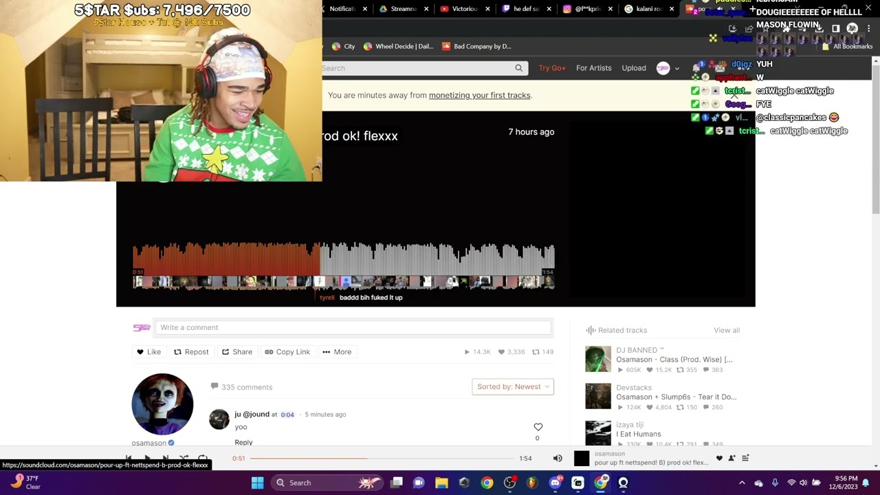 Plaqueboymax Reacts To Osamason - Pour Up (ft. Nettspend) (Prod. Ok)